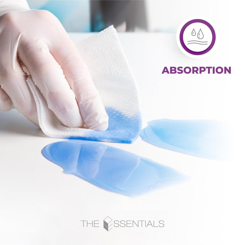 [Australia - AusPower] - The Essentials 1000 Count Gauze Pads 2x2 - Soft 4-Ply Non Sterile Non Woven Dental Gauze Sponges - Esthetic Wipes - All Purpose Medical Gauze Squares for First Aid, Surgical, Wound Dressing 