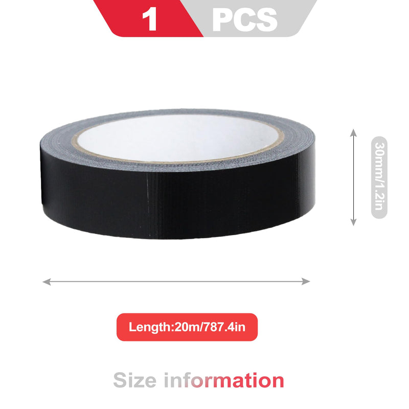 1.2" x 66ft Blackout Tape, Light Blocking Tape & Blackout Stickers for Electronics, Light Dimming Stickers, Electronic Light Cover Stickers for LED Routers Windows, Sleep Aid, Black