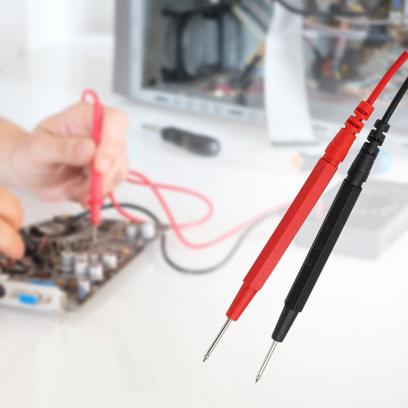 [Australia - AusPower] - DIANN 2 Sets 16 in 1 Multimeter Test Leads Kit Digital Probes & Leads Set with Replaceable Testing Pen Test Hook Alligator Clips Banana Plug Measurement Tools for Electrical Power Experiments 