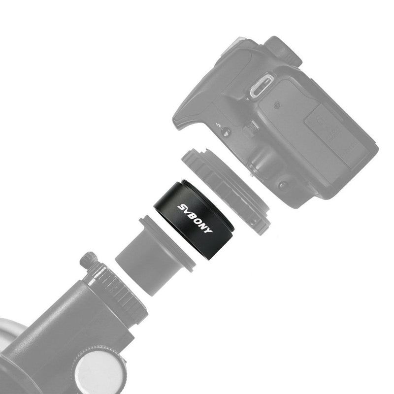 [Australia - AusPower] - SVBONY Extension Tube M42x0.75 on Both Sides Length T2 Extension Tube Kit Length 5mm 10mm 15mm 20mm 