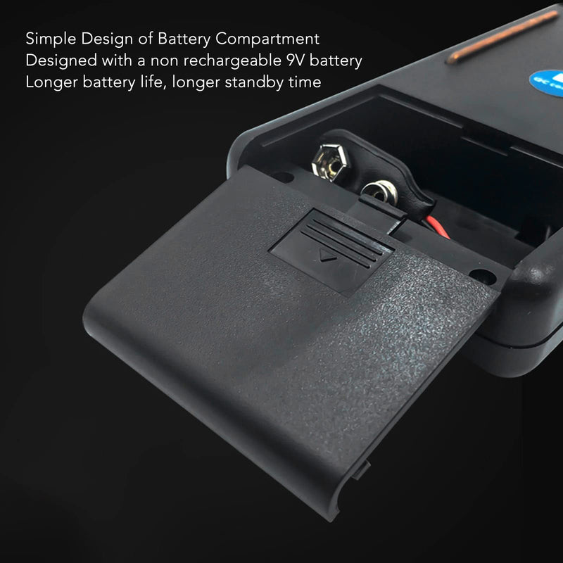 [Australia - AusPower] - Digital Surface Resistance Tester Precise Static Electricity Tester Resistance Measuring Instrument Electrostatic Analyzer Static Detector Self Calibration Static Tester Surface Resistivity Tester 