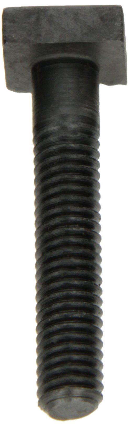 [Australia - AusPower] - Te-Co 46461 Black Oxide 4140 Steel T-Bolt, 1/2"-13 TPI, 1-1/2" Thread Length, 2" Length, 7/8" x 7/8" x 5/16" Head, 1/2" Table Slot (Pack of 2) #10-12 Partially Threaded 2 Inches 