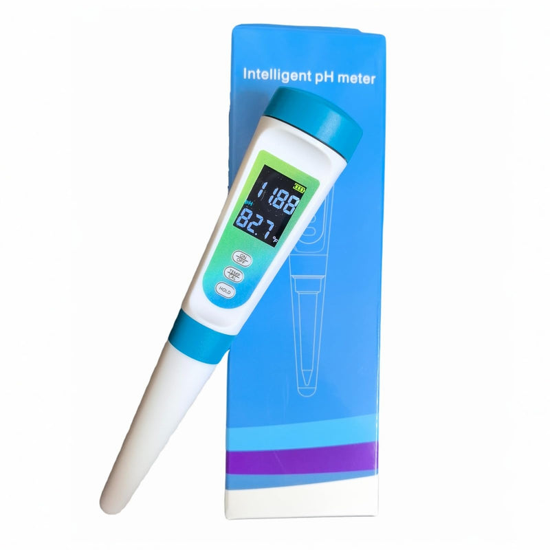 [Australia - AusPower] - pH Meter for Home & Kitchen – Test Semi-Solid Foods, Wine, Water with Automatic Temperature Adjustment (ATC) 
