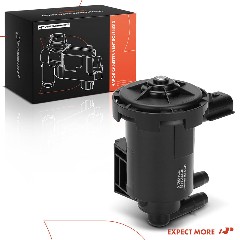 A-Premium Vapor Canister Purge Solenoid Valve Compatible with Dodge Grand Caravan, Ram 1500/2500, Caliber & Jeep Compass, Patriot & Chrysler Town & Country, Pacifica, Sebring, PT Cruiser & Plymouth