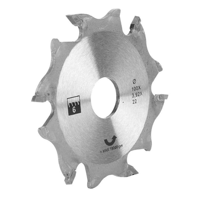 [Australia - AusPower] - Biscuit Jointer Blade, 100mm Carbide Biscuit Jointer Blade Cutter Replacement for Woodworking 