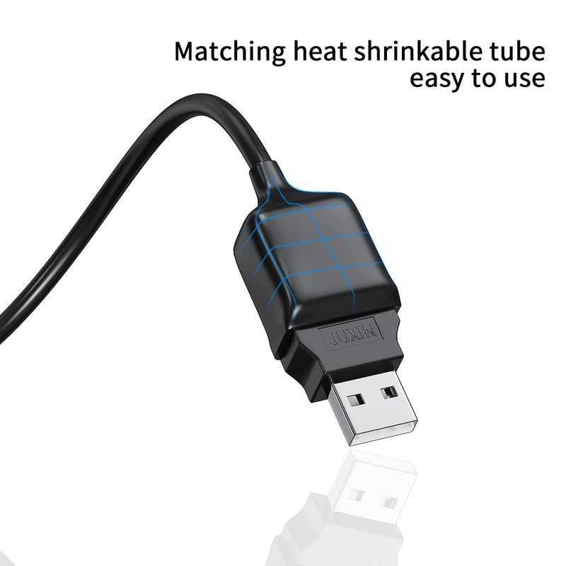 [Australia - AusPower] - USB 2.0 Type A Male Female Bolt Screw w/Shield Terminal Plug Adapter Connector (1PCS Male+1PCS Female) 1PCS Male+1PCS Female 