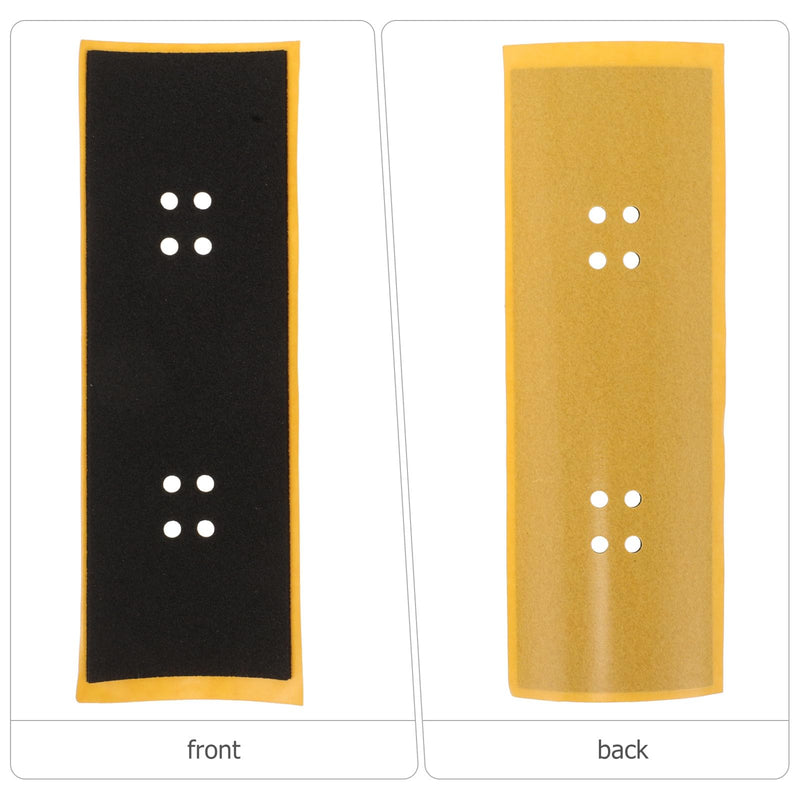 SUPVOX Finger Skateboards Tape 12 Pack Mini Skateboard Grip Tape Replacement with Strong Adhesive for Fingerboard Parts and Tiny Skateboards Accessories 4.33X1.49In