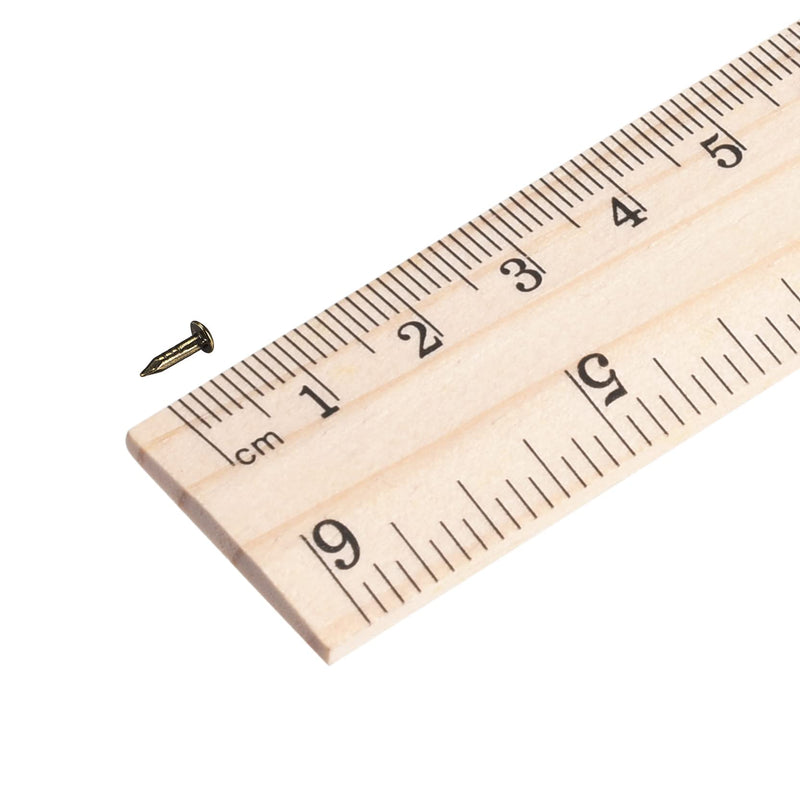 [Australia - AusPower] - uxcell Small Tiny Nails 1.2x6mm(DxL) for Wooden DIY Decorative Pictures Boxes Household Accessories Bronze Tone 200pcs 6mm 