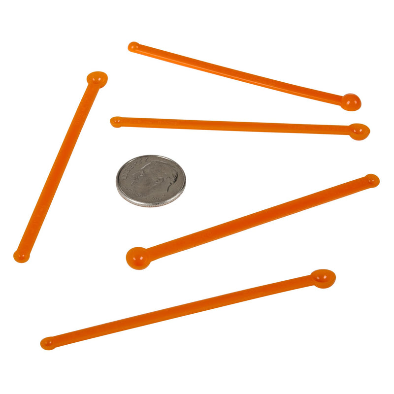 [Australia - AusPower] - Double-Sided 2-in-1 Micro Scoops 5 to 10mg and 25 to 35mg Milligram mg Measuring Spoons - 0.005 mL and 0.025 mL (Milliliters) Capacities - BPA-Free, Static-Free Micro Scoop - FitPowders (5 Scoops) 5 Scoops 