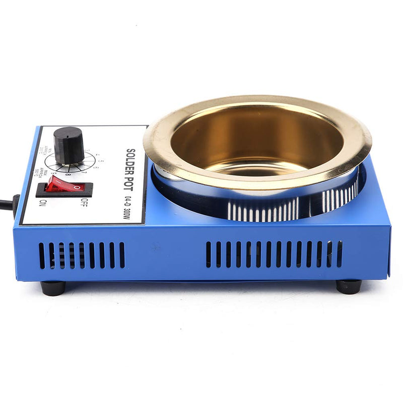 Soldering Pot, 220V 100mm Desoldering Bath, Melting Oven, Soldering Pot Tin Bath, Soldering Bath, Melting Pot, 300W, EU Plug
