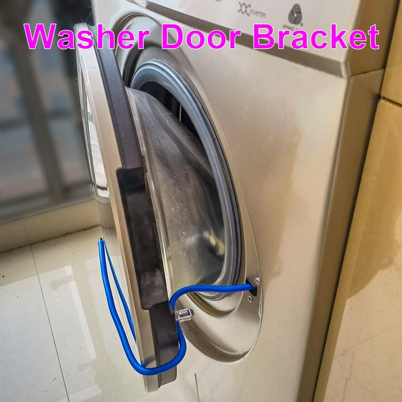 [Australia - AusPower] - Silicone Metal Flexible Hooks, Bendable into an S-Shape or any Desired Form. Metal Rope for Bundling Items. Ideal for Purse Hooks, Cane Fixation, and Washing Machine Door Brackets. Set of 4 Hooks. 