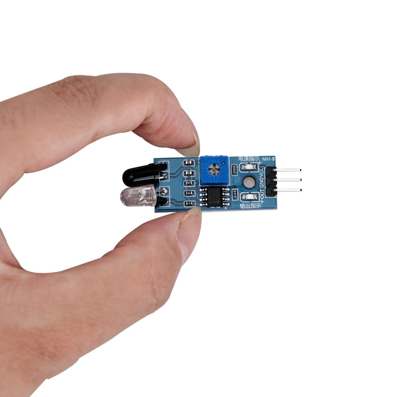 [Australia - AusPower] - 10pcs IR Infrared Obstacle Avoidance Sensor Module for Smart car Robot 3 Wire Photoelectric Reflection Sensor 
