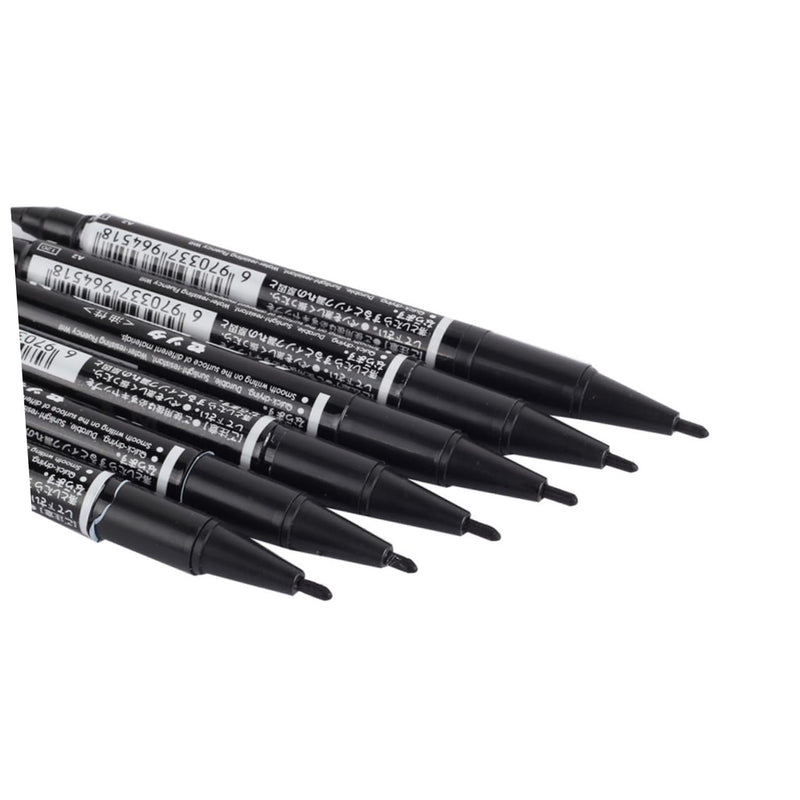 10 Body Art Pens Tattoo Tracking Pen Tattoo for Skin Marker Markers with Tips Hand Ink Double Head Times black 1 pc. (pack of 1)