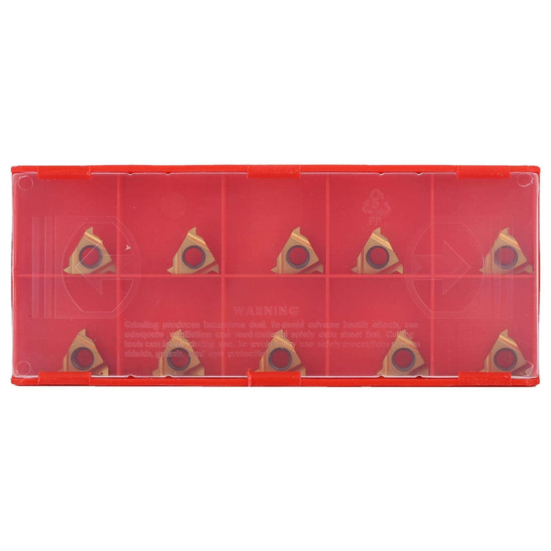 [Australia - AusPower] - 10pcs 11ER A60 1/4Inch Turning Inserts Indexable Inserts Carbide Inserts CNC Lathe Turning Inserts for Finishing Steel Stainless Steel 
