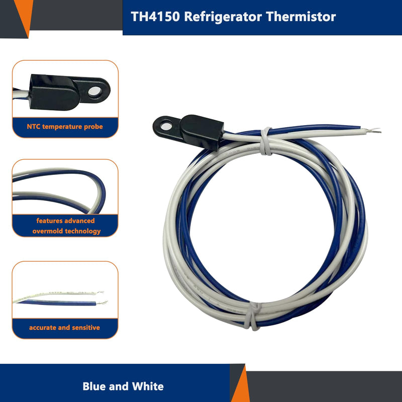 [Australia - AusPower] - 2 pack TH4150 Refrigerator Thermistor Replacement Thermistor TH4150 4204150 4204150S 3014350 12 Month Warranty 