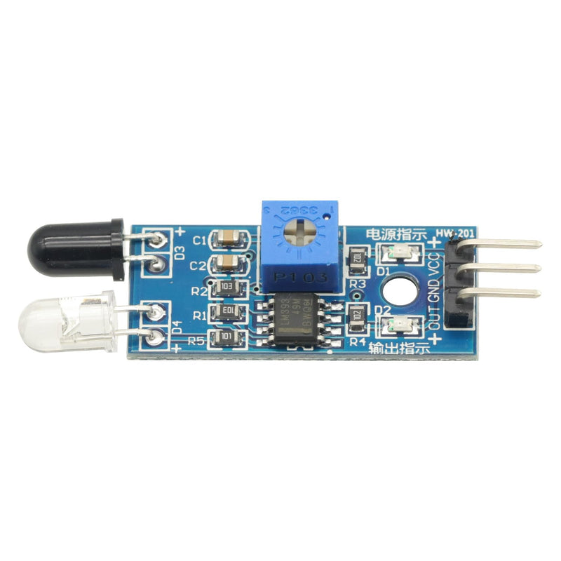 [Australia - AusPower] - 10Pcs IR Infrared Obstacle Avoidance Sensor Module,Proximity Sensor for Arduino Smart Car Robot 