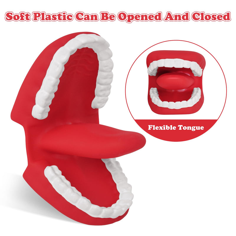 [Australia - AusPower] - Ultrassist Mini Mouth Finger Puppet with Tongue for Kids, Mouth Hand Puppet for Speech Therapy, Mouth Oral Motor Hand Puppet 