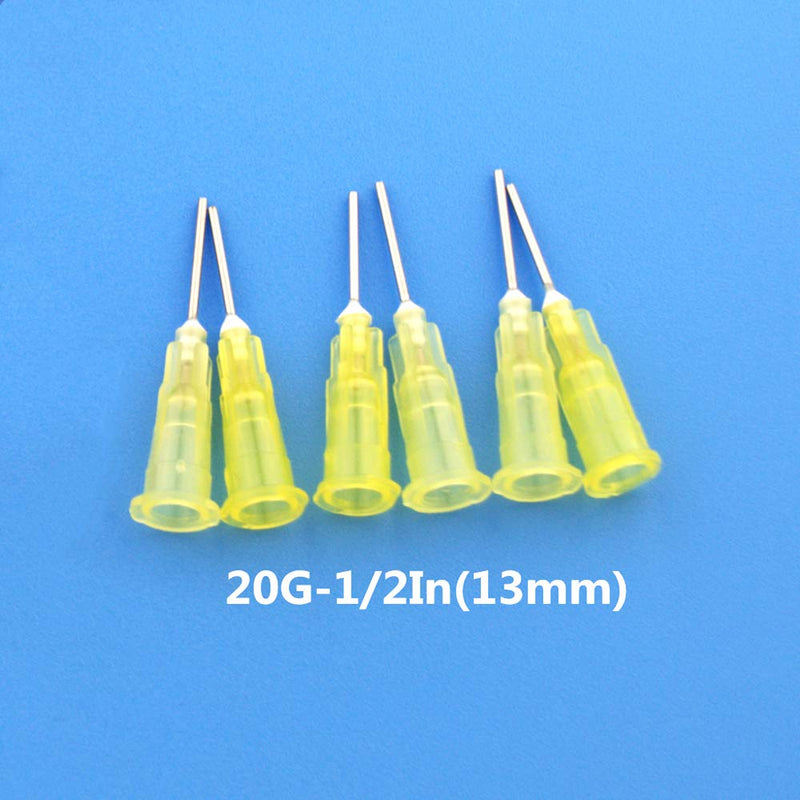 [Australia - AusPower] - SHAOTONG 10Pcs Squeeze Bottle With 20G Dispensing Needles And Cap (50ml dispensing bottle) 1.7 Ounces 