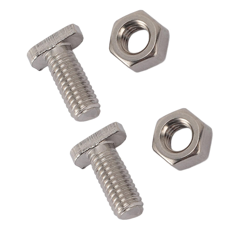 [Australia - AusPower] - Greenhouse Nuts Bolts Set, 50Set Stainless Steel M6x14 Bolts and M6 Hexagonal Nut Greenhouse Nuts Screws Assortment Set Green House Accessories 