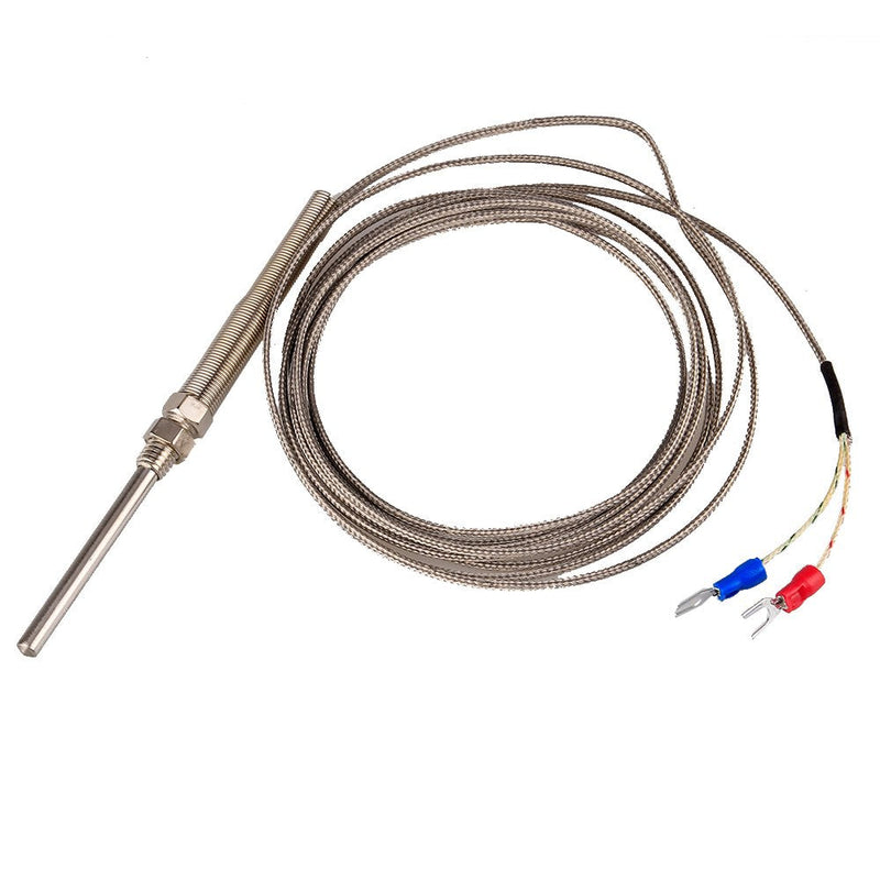 [Australia - AusPower] - 3M High Precision Temperature -100°C to 1250°C Thermocouple 50mm Probe Sensor 