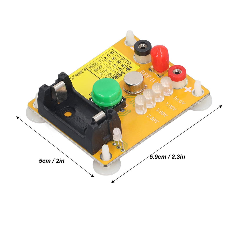 [Australia - AusPower] - AD584 Voltage Reference Module 4 Channels 2.5V 5V 7.5V 10V High Precision Indicator Lamp Voltage Calibration Module Micro USB Interface, Default 