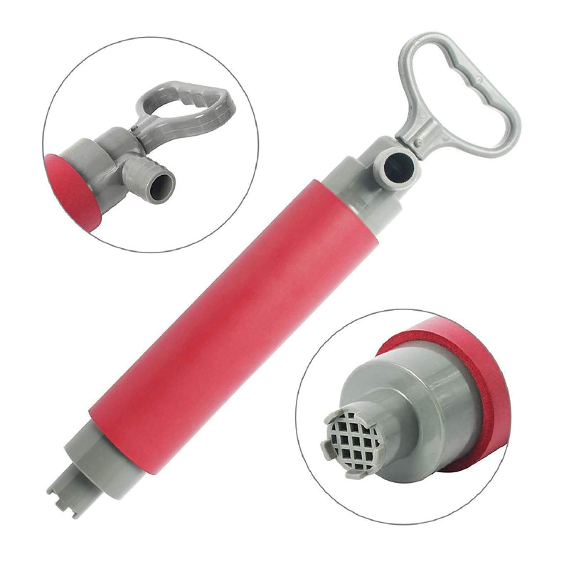 NovelBee 16.5" Portable Kayak Hand Pump Floating Hand Bilge Water Pump for Kayak Rescue