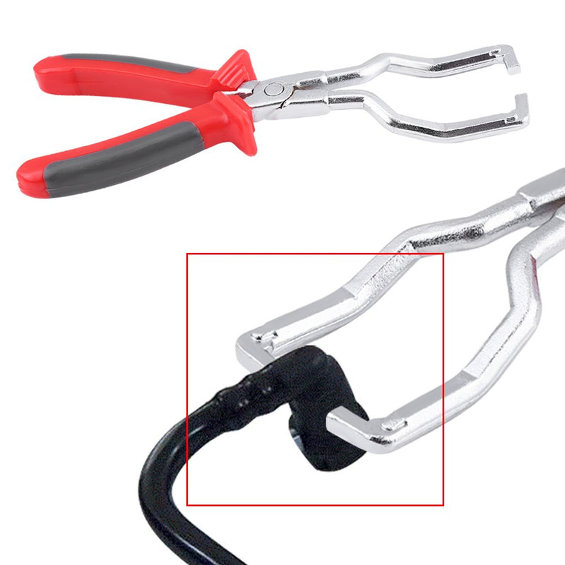Keenso Car Fuel Line Pliers, 45# Steel Fuel Line Fuel Hose Inline Fuel Filter Clamp Removal Tool