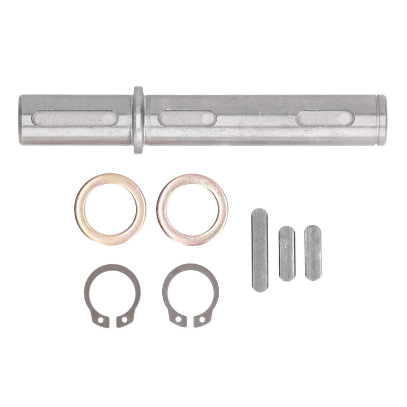 [Australia - AusPower] - Alloy Steel Output Single Shaft,Single Output Shaft Alloy Steel Short Output Shaft 18mm 0.71in Length 128mm 5.04in for Reducer NMRV040 RV040 Nema34 Stepper Motor 