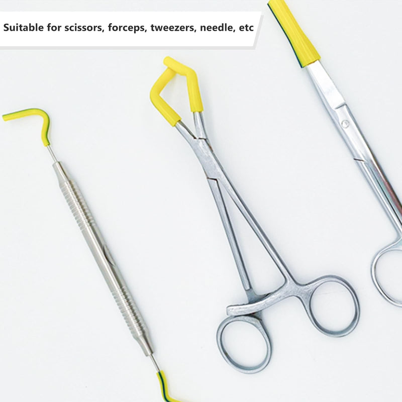 [Australia - AusPower] - Disposable Instrument Tip Guards - Scissor Protector Cover, 100 Pcs (4.5mm(ID) x 7.2mm(OD) x 40mm(L)) 4.5mm(ID) x 7.2mm(OD) x 40mm(L) 