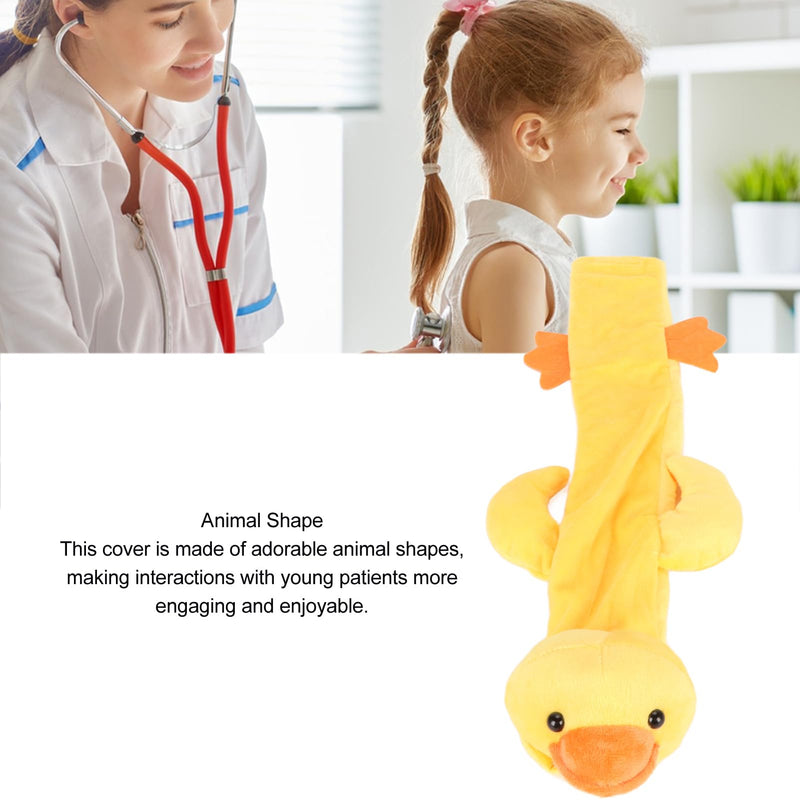 [Australia - AusPower] - Cute Animal Shape Stethoscope Covers, Plush Stethoscope Cover Sleeves, Stethoscope Accessories for Nurses Doctors (Duck) Duck 