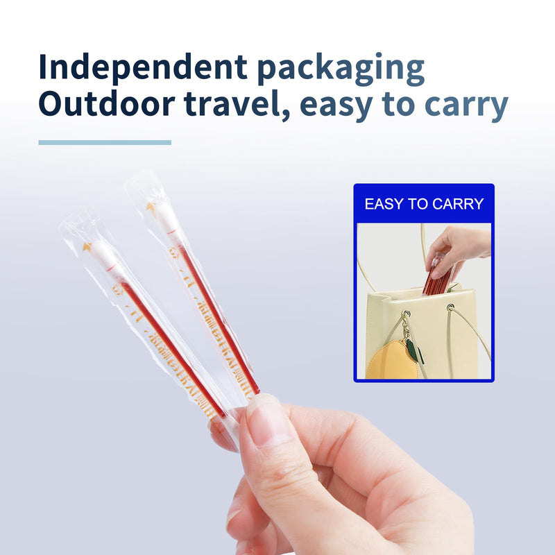 [Australia - AusPower] - First Aid Cotton Swabs with Povidone Iodine (50 Swabs) - Portable Skin Care, Includes Reusable PP Case | Travel, Home & Outdoor Use | Gentle for Adults & Kids 50 PCS 