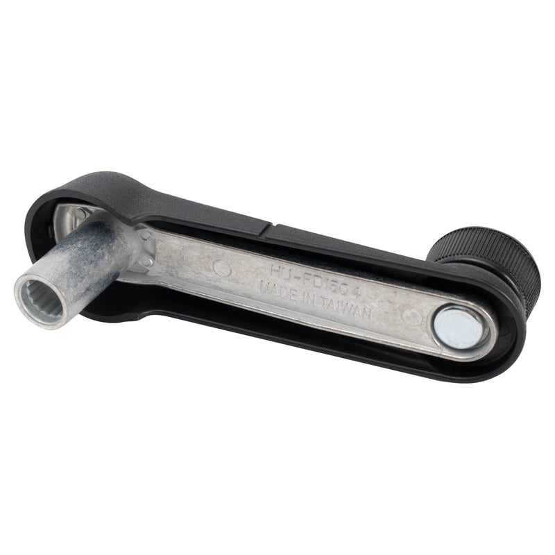 [Australia - AusPower] - TRQ Front Rear Window Crank Handle Black Metal Upgrade LH RH Pair for Ford Truck 