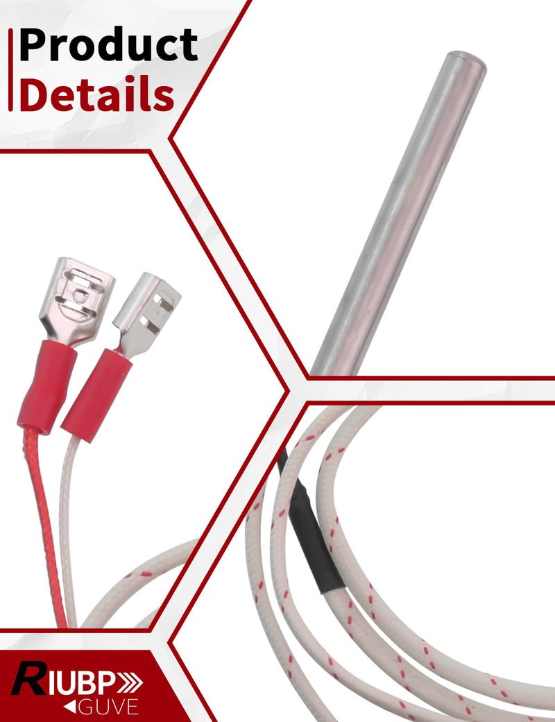 [Australia - AusPower] - Temperature Sensor Probe Fit for Commercial Ovens, Such as Samsung and LG Series Ovens, Vulcan Hart Model Replace 353589-1 00-353589-00001 44-1235 