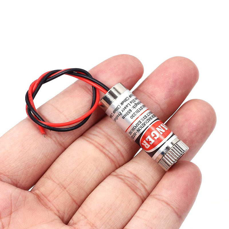 [Australia - AusPower] - Red line laser module Industrial Laser Group Module adjustable focal length (line-10pack) Line-10pack 