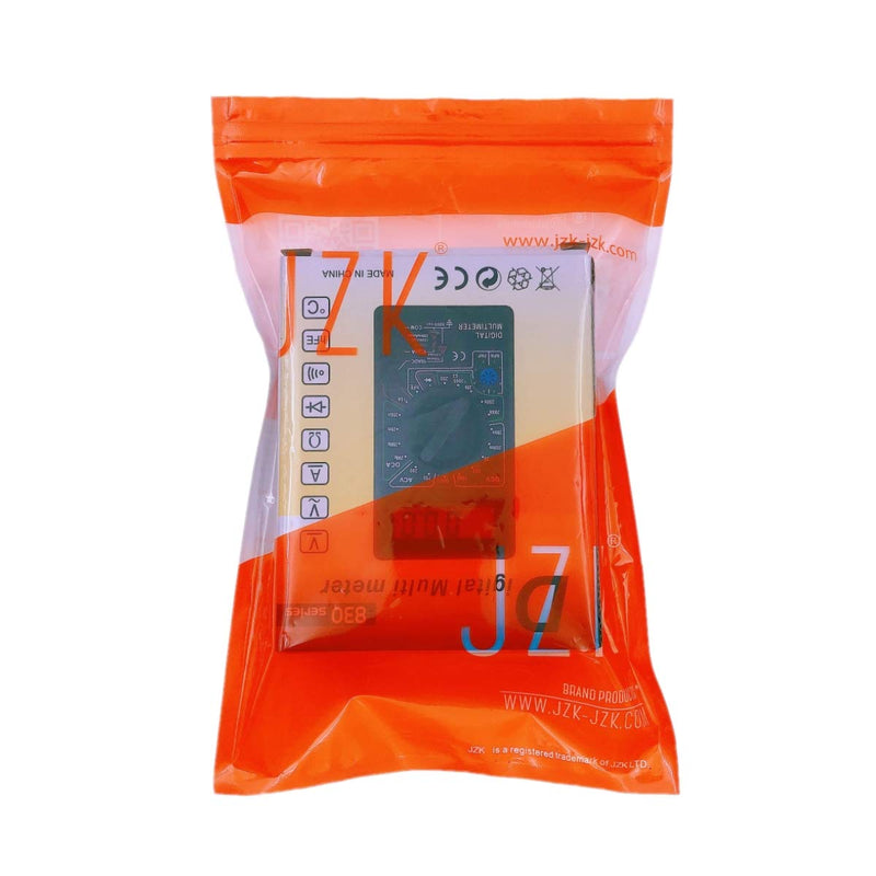 [Australia - AusPower] - JZK DT-830D Black Digital Multimeter Voltmeter Ammeter Digital LCD Multimeter, AC DC Rods with diode 