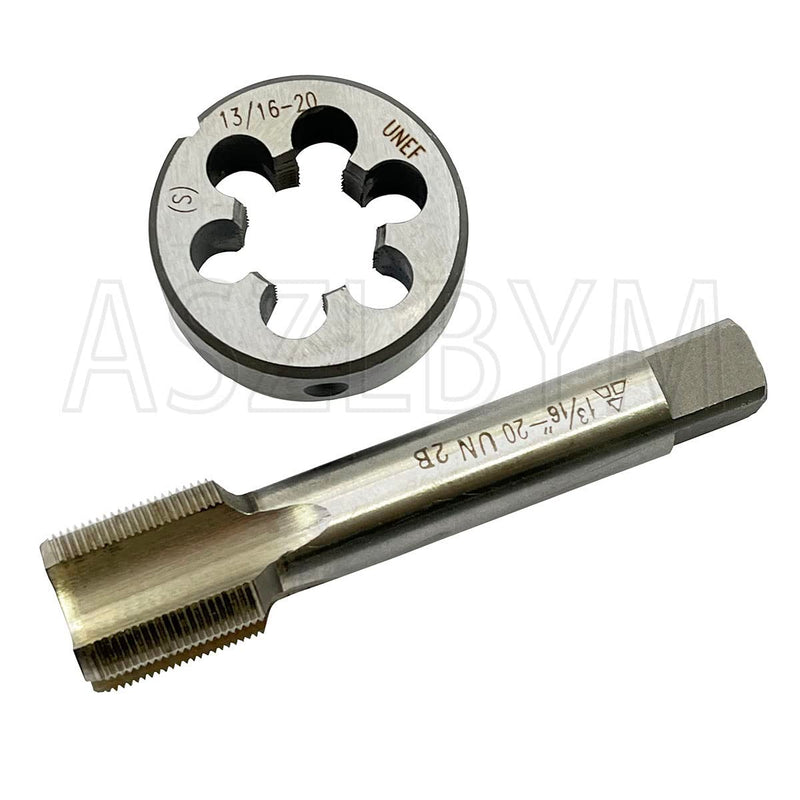 [Australia - AusPower] - 13/16-20 HSS Tap And Die Set?UNEF Machine Thread Tap and UNEF Round Thread Die Right Hand 