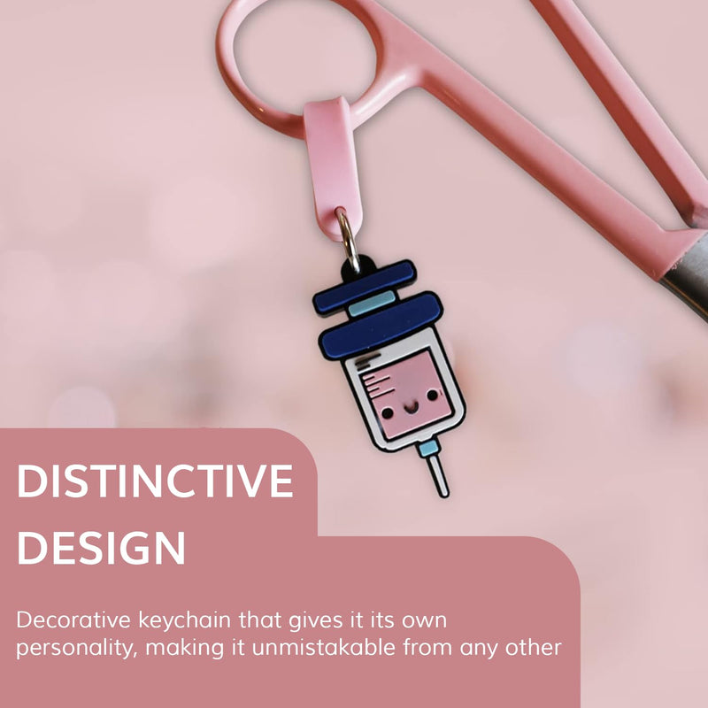 [Australia - AusPower] - medical sciccors - bandage scissors - nursing scissors - bandage scissors for nurses - funny key ring (Pink) Pink 