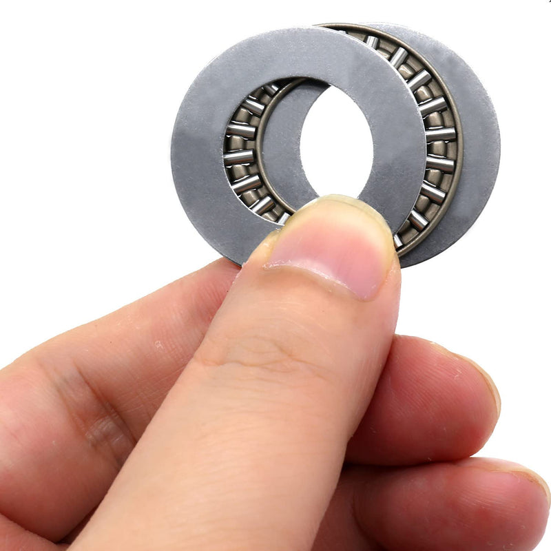 [Australia - AusPower] - 2 Sets AXK2035 Thrust Needle Roller Bearings with Washers 20mm Bore 35mm OD 2mm Width 20mmx35mmx2mm 2 