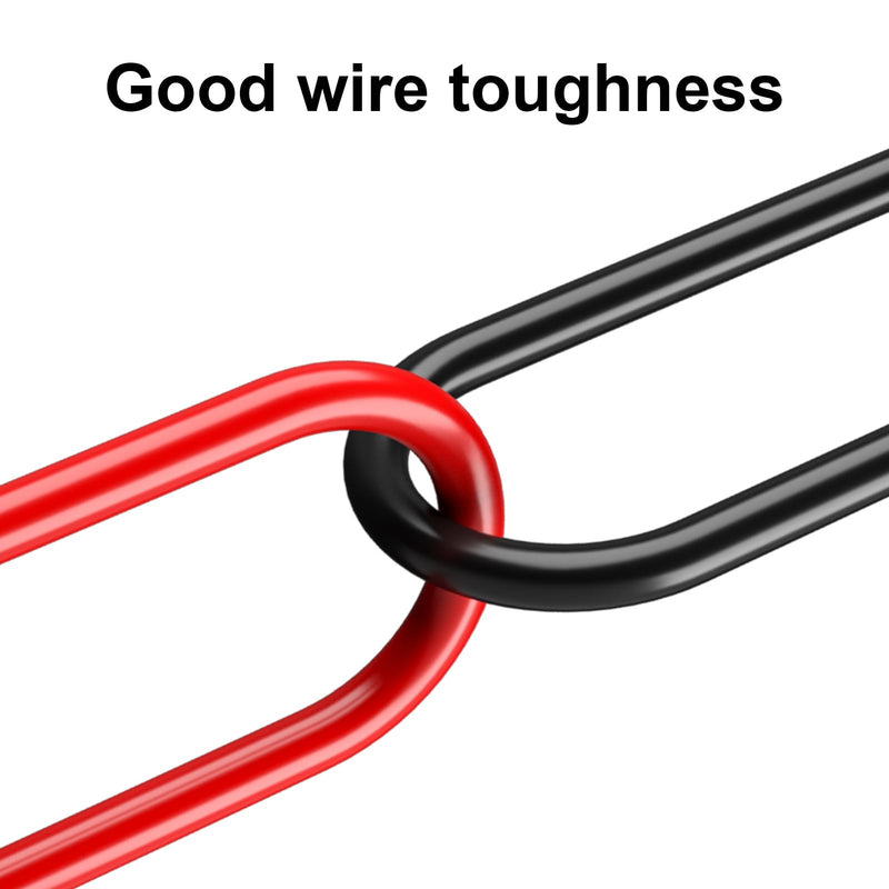 [Australia - AusPower] - Multimeter Test Leads 1000V 20A 20A 1000V CAT III & 600V CAT IV, Ultra-Sharp Gold-Plated Test Probe Leads, Compatible with Fluke/AstroAI/INNOVA/Klein Multimeters and Digital Clamp Meters 