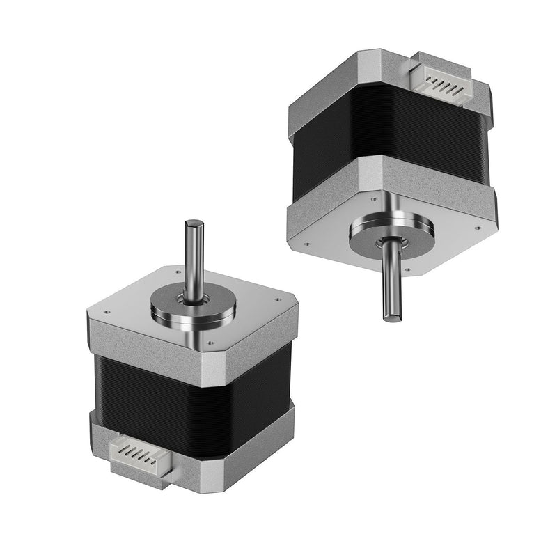 [Australia - AusPower] - FDM 3D Printer Stepper Motor 42-40,2 Phases 1A 1.8 Degrees 0.4 N.M Stepper Motor 3D Printer Extruder, for Creality Ender-3 Series and CR-10 Series E-axis (42-40(2Pcs)) 42-40 2PS 