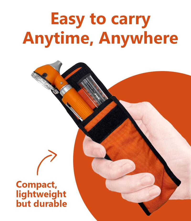 [Australia - AusPower] - OdontoMed2011 - Otoscope 'Mini for Educational and Personal Use - Ideal for Medical and Nurse Students, Paramedics, EMT and Personal Use… (Orange) Orange 
