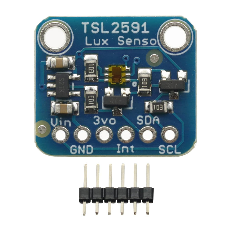 [Australia - AusPower] - TSL2591 IIC I2C Light Sensor Breakout Module High Dynamic Range Optical Sensor Digital Board TSL25911FN 3.3V 5V 