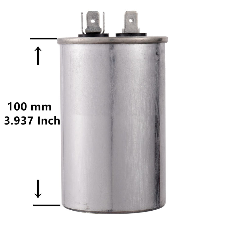 [Australia - AusPower] - BOJACK 40 uF 370V 450V AC CBB65 Motor and Fan Starting Round Capacitor 40 MFD 10000AFC 
