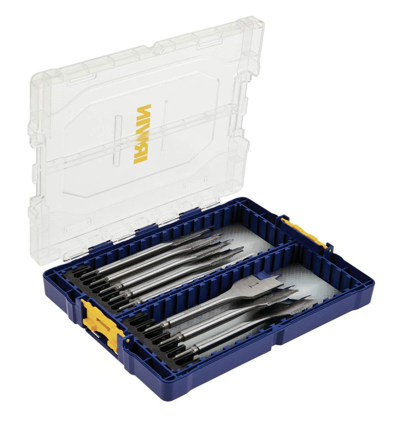 Irwin Tools IRWIN Speedbor Max Drill Bit Set, 8-Piece (IWAX128PC)