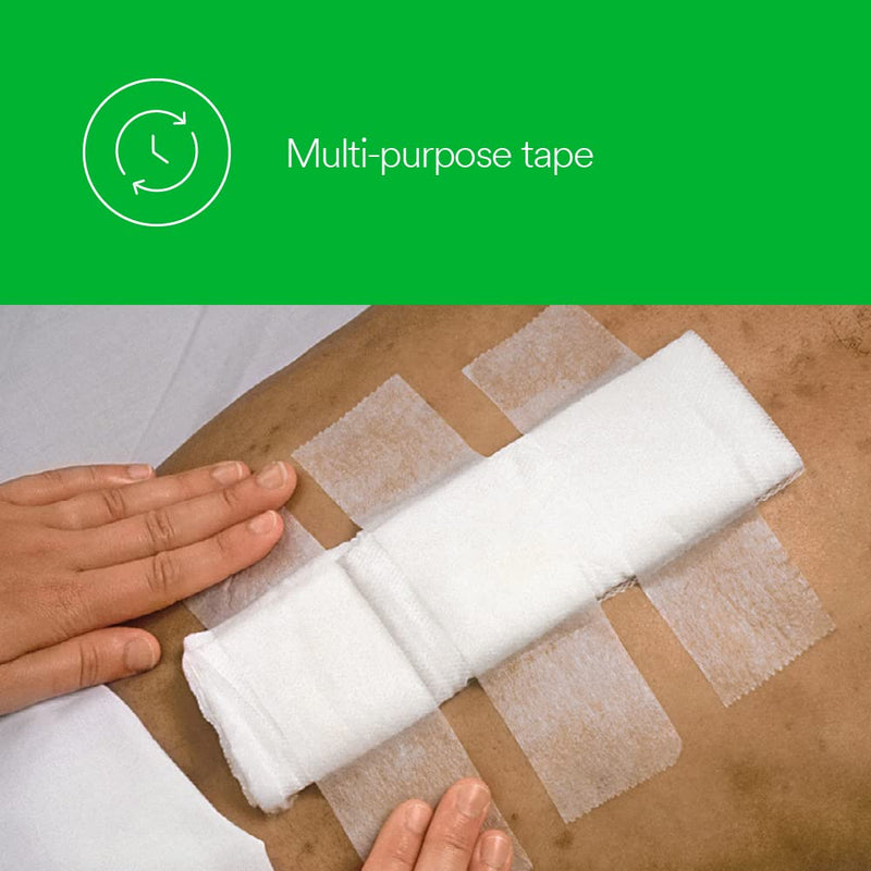 3M™ Micropore™ Surgical Tape 1530-3, 3 inch x 10 yard (7,5cm x 9,1m), 4 rolls/box 1 Count (Pack of 4)