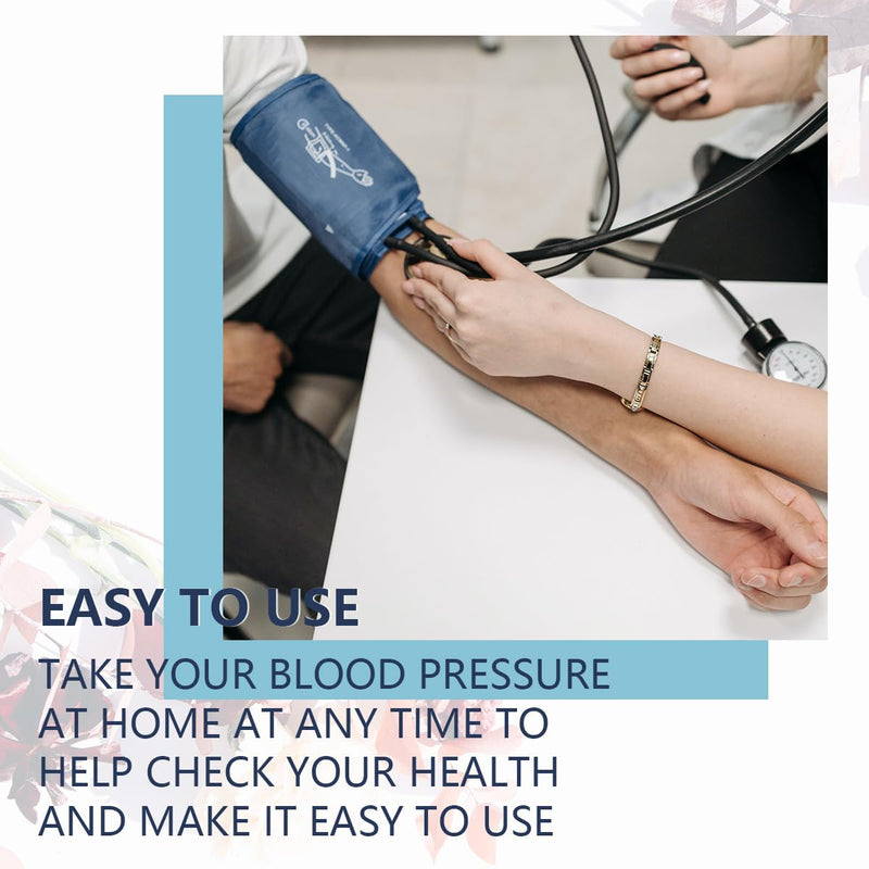 [Australia - AusPower] - Blood Pressure Cuff Blood Pressure Machine Cuff,Sphygmomanometer Cuff Replacement Accessories,No Bp Machine,22-32cm (Jewel Blue) Jewel Blue 