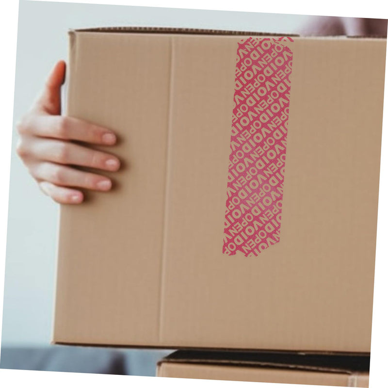 Tamper Evident Tape 1.54In X 164Ft Security Packing Tape with Voidopen Message for Shipping Boxes and Tamper Proof Seal