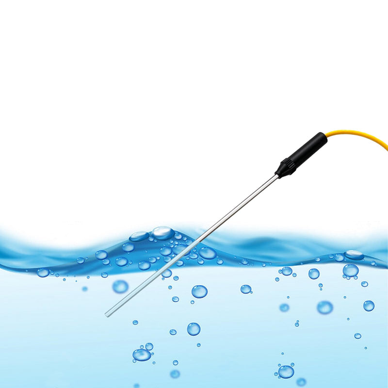 [Australia - AusPower] - 1 Pcs K Type Thermocouple Probe, Handheld Temperature Sensor Thermocouple Probe Stainless Steel Probe K Type Sensor High Temperature Thermocouple -50 to 400℃ (TP15) TP15 