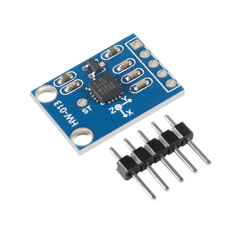 [Australia - AusPower] - 2PCS ADXL335 3-Axis Accelerometer Angular Transducer Sensor Module GY-61 Analog Output 3V-5V 