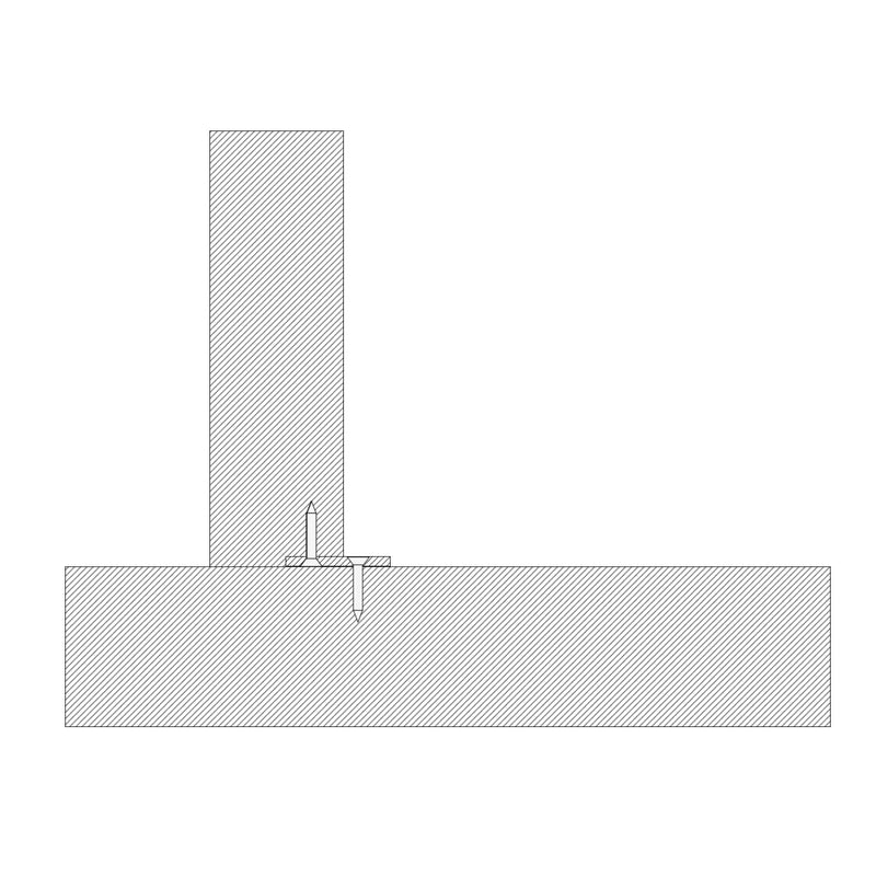 [Australia - AusPower] - Figure 8 Fastener, Heavy Duty Table Top Fasteners, Desktop Clips Tabletop Connector Bracket (Black) (20) (20) 20 